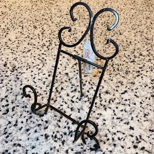 David Allen Black Magazine Newspaper Holder Rack